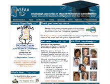 Tablet Screenshot of msmasfaa.org